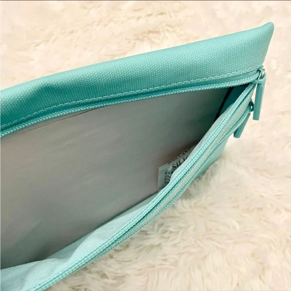 Poppin Aqua Zipper Pencil Case/Pouch